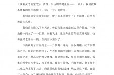 德阳旅游感想(张家界旅游感想)