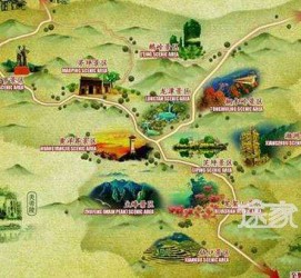 德阳景点地图(长沙景点地图)